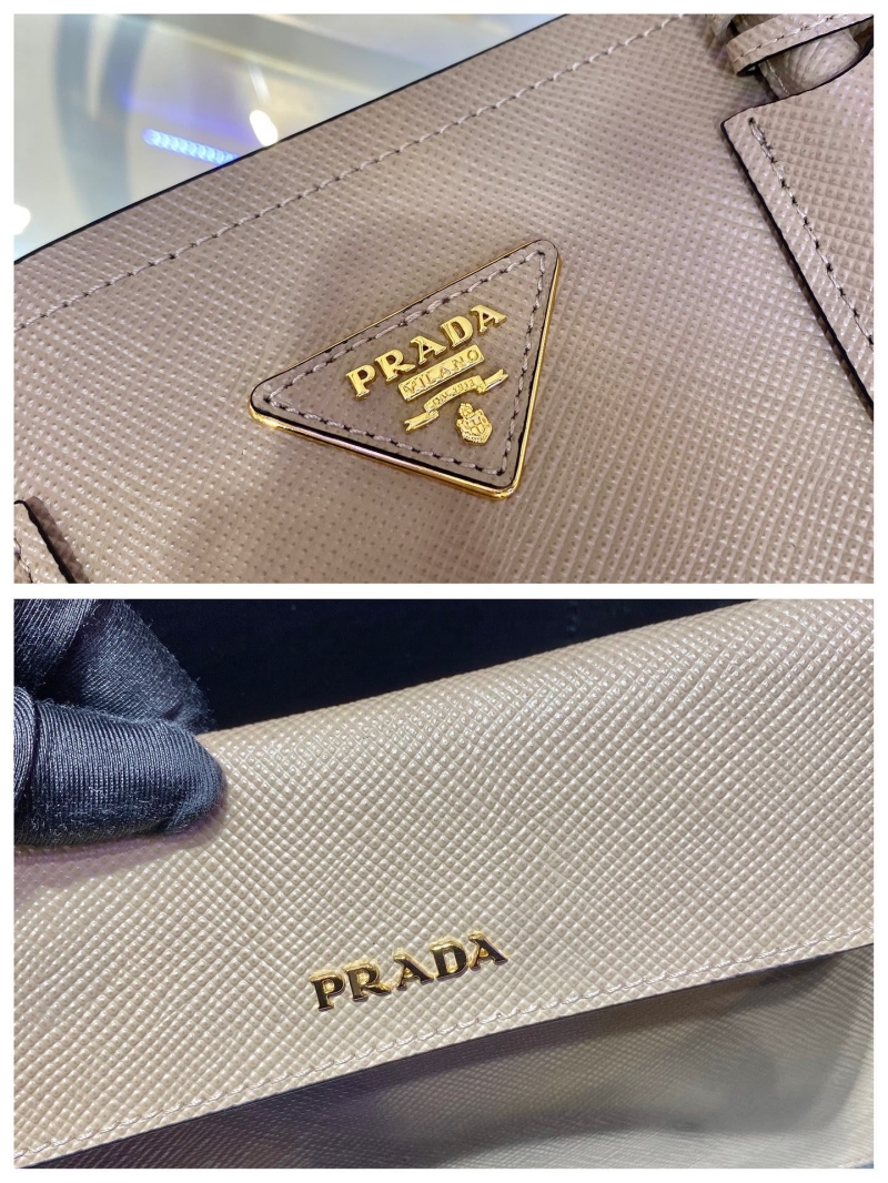 Pra*a top handle bags